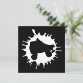 Skate Einladung (Stehend Vorderseite)