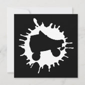 Skate Einladung (Vorderseite)