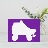 Skate Einladung (Stehend Vorderseite)