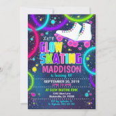 Skate-Einladungs-Roller-Skaten-Party Einladung (Vorderseite)