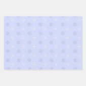 Skate Eis Schneeflocken Winter Wunderland Geschenk Geschenkpapier Set (Vorderseite 3)