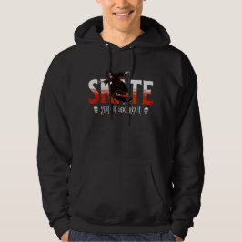 Skate fassen sie und reißen sie in den Sensenmann Hoodie