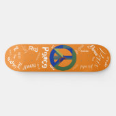 Skate for Peace Skateboard (Horizontal)
