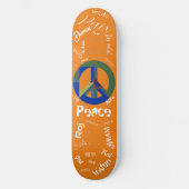 Skate for Peace Skateboard (Vorderseite)