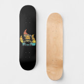 Skate für Flames zurückdrehen oder Die Skateboard (Vorderseite)