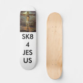 Skate für Jesus Skateboard (Vorderseite)
