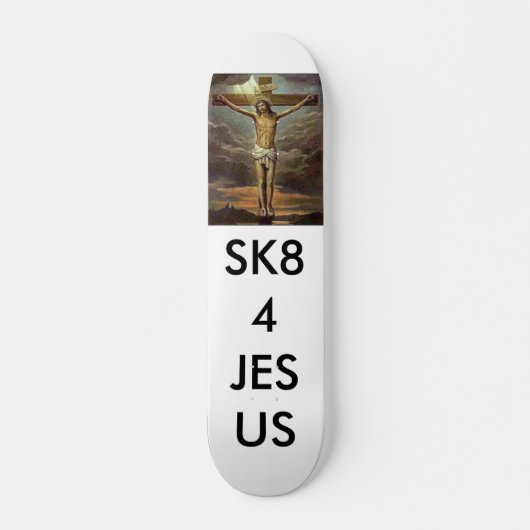 Skate für Jesus Skateboard (Vorne)
