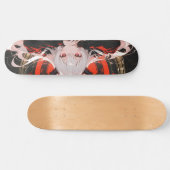 Skate garota de anime skateboard (Horizontal)
