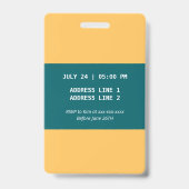 Skate-Geburtstagsfeier VIP Ausweis (Rückseite)