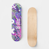 Skate Girl 007 Skateboard (Vorderseite)