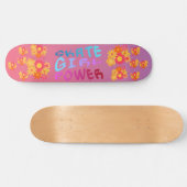 Skate Girl Power Skateboard (Horizontal)