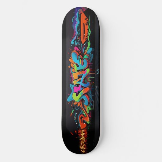 Skate Graffiti 1 Skateboard (Vorderseite)