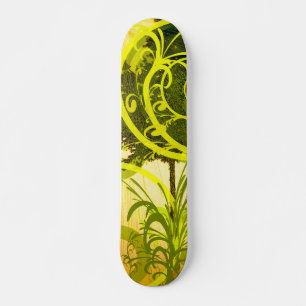 Skate Green Abstrakt Skateboard