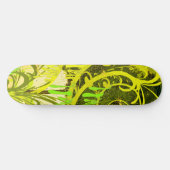 Skate Green Paint Skateboard (Horizontal)