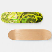 Skate Green Paint Skateboard (Horizontal)