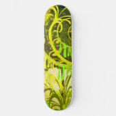 Skate Green Paint Skateboard (Vorderseite)