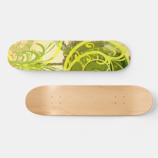Skate Green Skateboard (Horizontal)