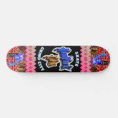 Skate Grind City New York Skateboard (Horizontal)