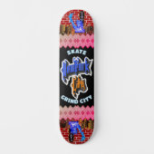 Skate Grind City New York Skateboard (Vorderseite)