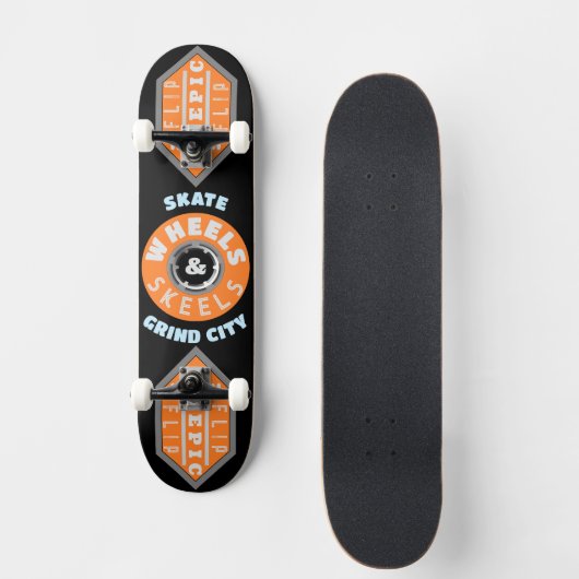 Skate Grind City Skateboard (Vorderseite)