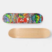 Skate Grind City Skateboard (Horizontal)