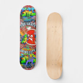 Skate Grind City Skateboard (Vorderseite)