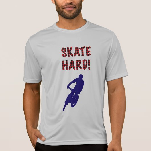 Skate Hartbekleidung im BTN-Farbschema T-Shirt (Vorderseite)