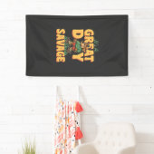 Skate Hund Großer Tag Savage Banner (Insitu)