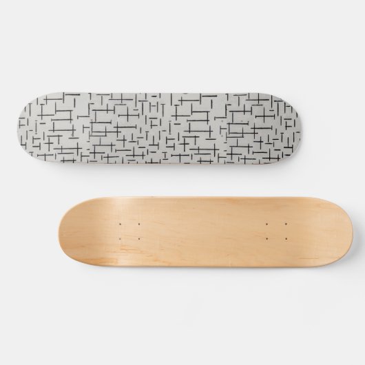 Skate im Stil mit Mondrian Magic Skateboard (Horizontal)