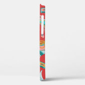 Skate in hellen Farben mit und ohne w Case-Mate iPhone Hülle (Rückseite / Links)