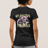 Skate in Ihrem Gesicht! T-Shirt (Rückseite)
