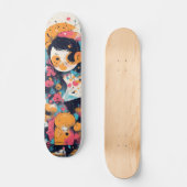 Skate in Style, Shine Bright Skateboard (Vorderseite)