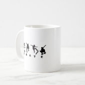 Skate Kaffeetasse (Vorderseite Links)