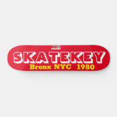 SKATE KEY Skateboard, 7¾ Zoll Deck Skateboard (Horizontal)
