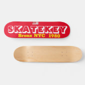 SKATE KEY Skateboard, 7¾ Zoll Deck Skateboard (Horizontal)