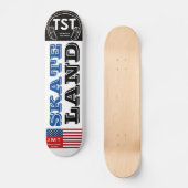 SKATE-LAND-Skateboard Skateboard (Vorderseite)