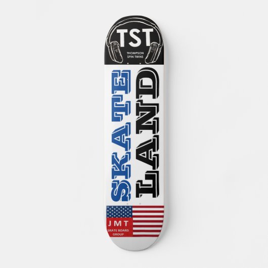 SKATE-LAND-Skateboard Skateboard (Vorderseite)