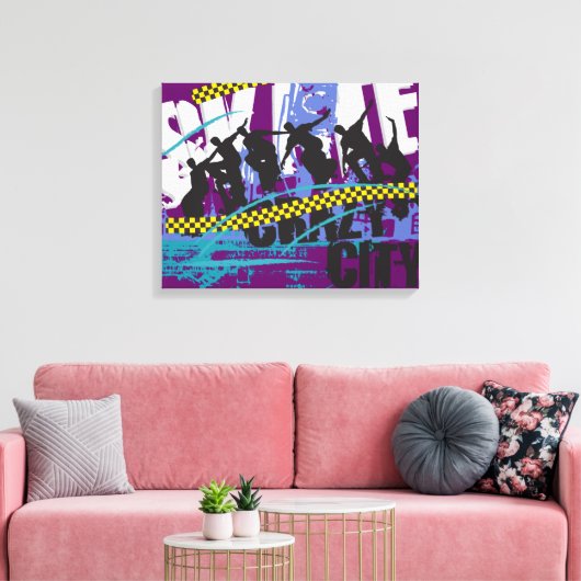 Skate Leinwanddruck (Insitu (Wohnzimmer))