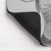 Skate Liebe Mousepad (Ecke)