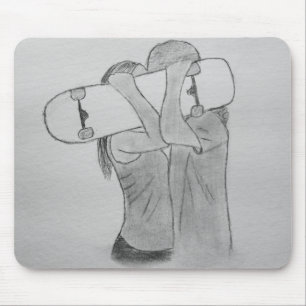 Skate Liebe Mousepad