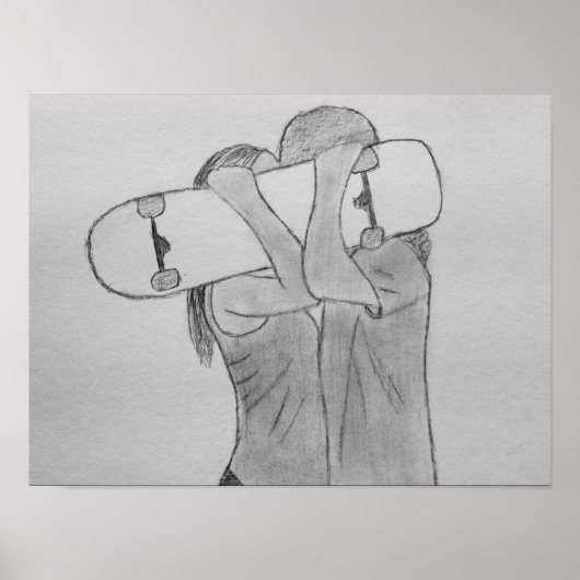 Skate Liebe Poster (Vorne)