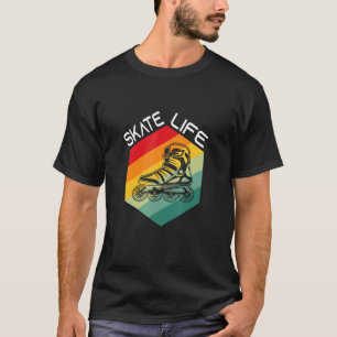 Skate Life Retro Vintag Skaten Generationsalter T-Shirt