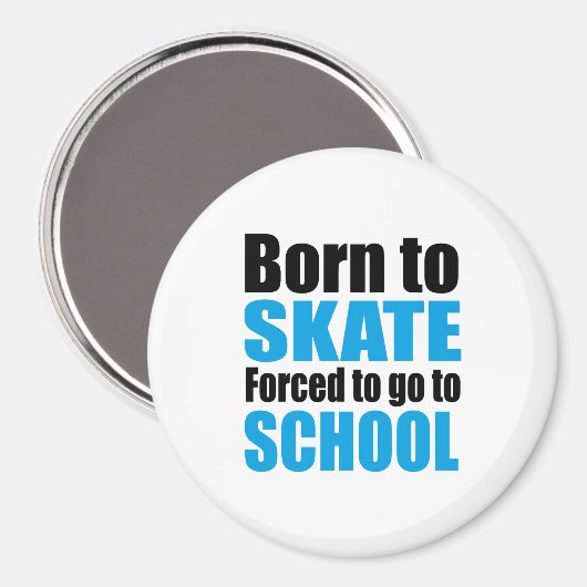 skate magnet (Vorderseite/Rückseite)