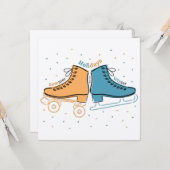 Skate meines Lebens ・ Urlaub ・ Karte (Vorderseite/Rückseite Beispiel)