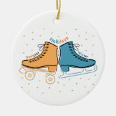 Skate meines Lebens ・ Urlaub ・ Keramik Ornament (Vorne)