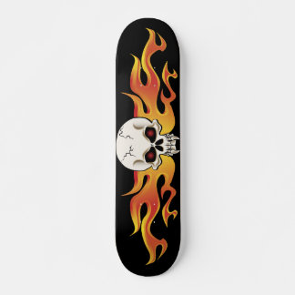 Skate mit Fanged Skull Skateboard