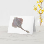 Skate-Note-Karte Karte (Gelbe Blume)