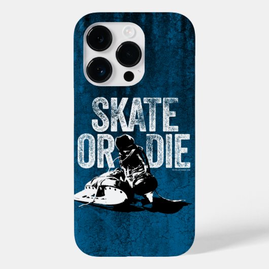 Skate oder Die (Hockey) Case-Mate iPhone Hülle (Rückseite)