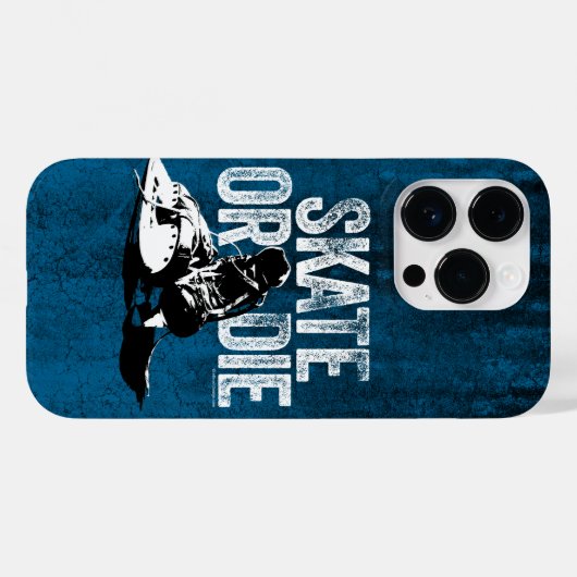 Skate oder Die (Hockey) Case-Mate iPhone Hülle (Rückseite (Horizontal))