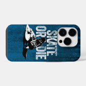 Skate oder Die (Hockey) iPhone Hülle (Rückseite (Horizontal))